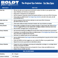 Spa Solution - For New Hot Tubs
